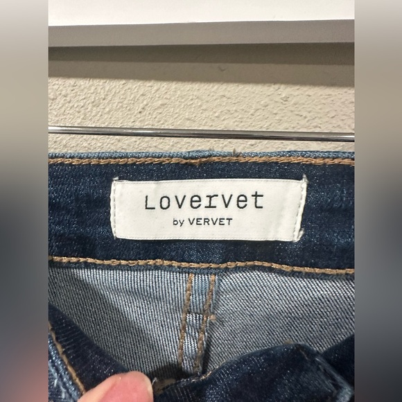 NWT Vervet Wide Leg Mid Rise Tummy Control Jeans - Picture 6 of 10